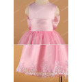 Grace Karin Nice Bonitinho Design Pink Flower Girls Dresses Com Big Bowknot CL4836